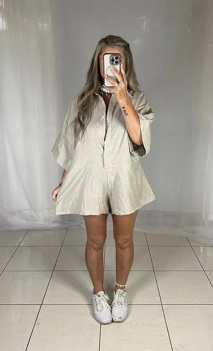 Lou Lou Playsuit - Neutral